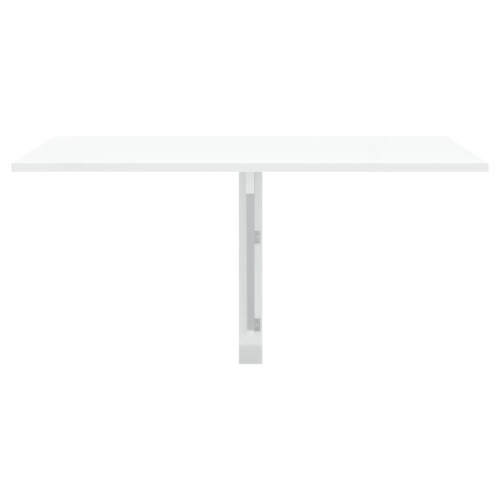 VidaXL (High gloss white) vidaXL Folding Wall Table Office Bedroom Computer Writing Desk Multi Colours 2