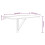 VidaXL (Brown oak) vidaXL Folding Wall Table Office Bedroom Computer Writing Desk Multi Colours 7