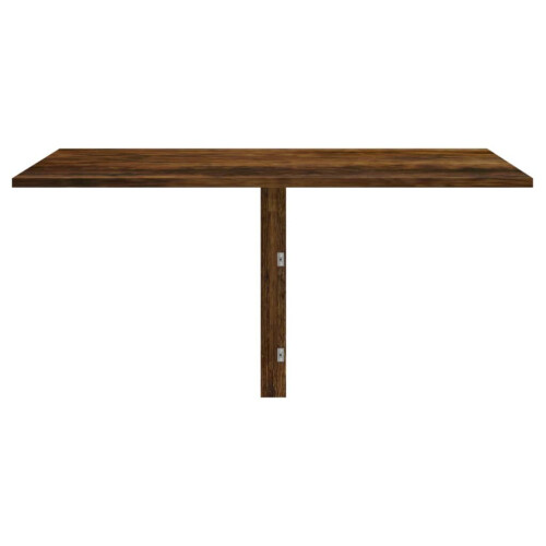 VidaXL (Smoked oak) vidaXL Folding Wall Table Office Bedroom Computer Writing Desk Multi Colours 2