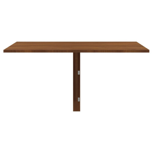 VidaXL (Brown oak) vidaXL Folding Wall Table Office Bedroom Computer Writing Desk Multi Colours 2
