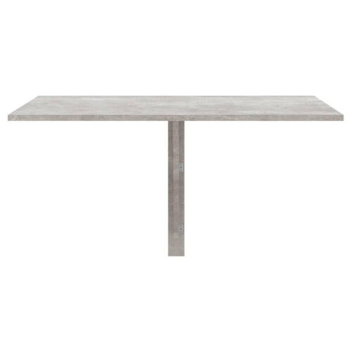 VidaXL (Concrete grey) vidaXL Folding Wall Table Office Bedroom Computer Writing Desk Multi Colours 2