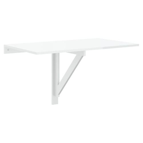VidaXL (High gloss white) vidaXL Folding Wall Table Office Bedroom Computer Writing Desk Multi Colours 1