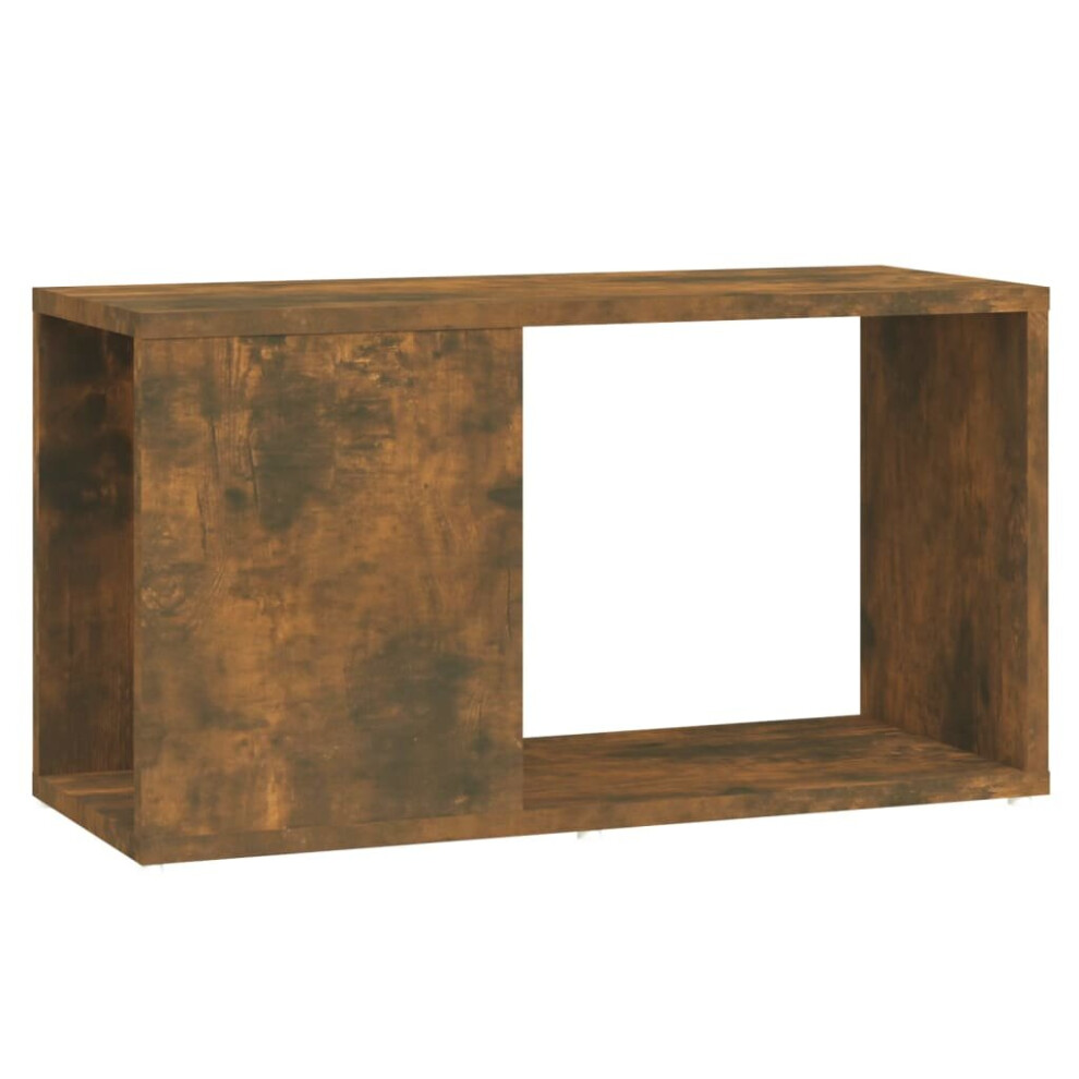 Vidaxl (Smoked Oak) Tv Cabinet Tv Stand Media Tv Unit Entertainment Centre Engineered Wood