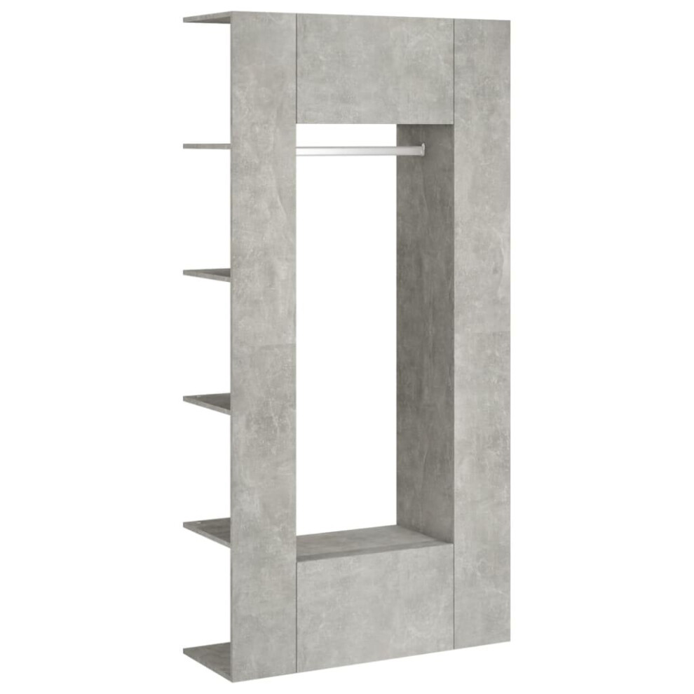 Vidaxl (High Gloss White) 1/2X Hallway Cabinets Engineered Wood Indoor Furniture Multi Colours