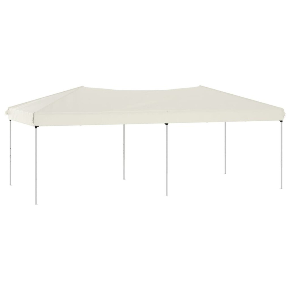 Vidaxl (Cream) Folding Party Tent Garden Camping Gazebo Multi Colours Multi Sizes