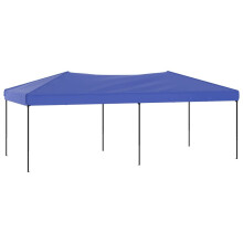 vidaXL Partyzelt Faltbar Blau 3x6 m