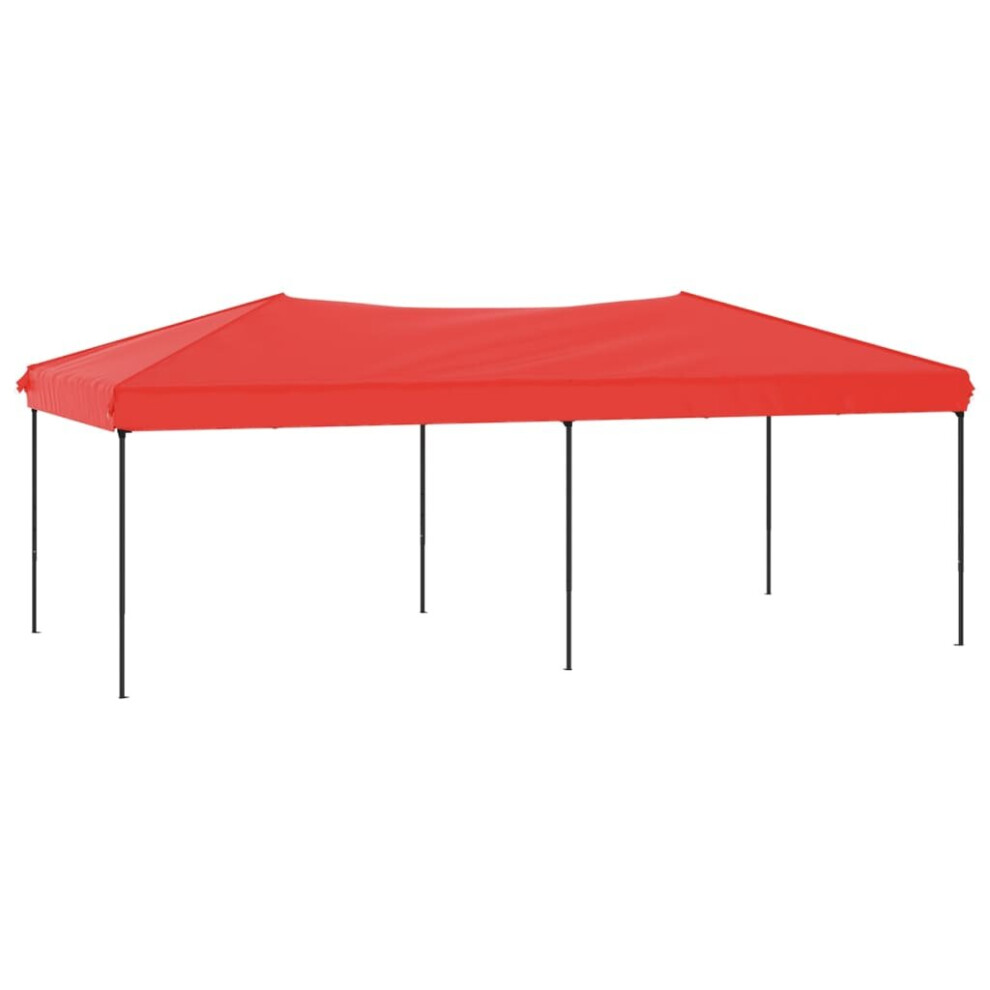 Vidaxl (Red) Folding Party Tent Garden Camping Gazebo Multi Colours Multi Sizes Red
