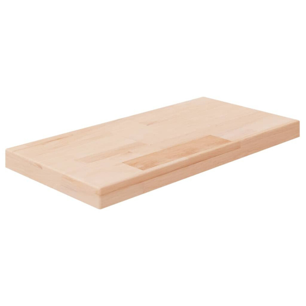 (40 X 20 X 2.5 Cm (L X W X H)) Vidaxl Solid Wood Oak Shelf Board Untreated Wooden Storage Shelf Multi Sizes 8720286929278