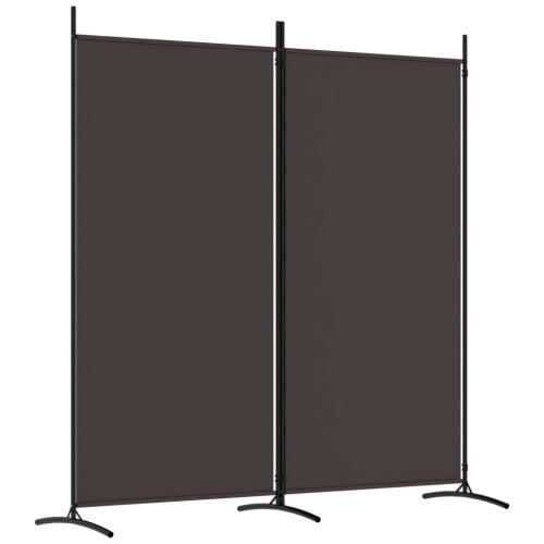 (Brown, 175 x 180 cm (W x H)) vidaXL Room Divider Wall Partition Screen Panel Room Separator Privacy Screen