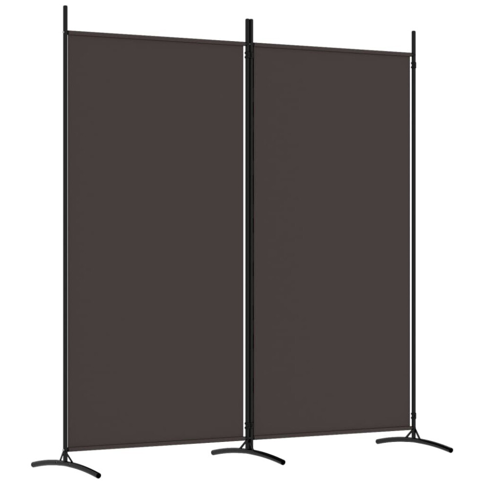 Vidaxl (Brown, 175 X 180 Cm (W X H)) Room Divider Wall Partition Screen Panel Room Separator Privacy Screen