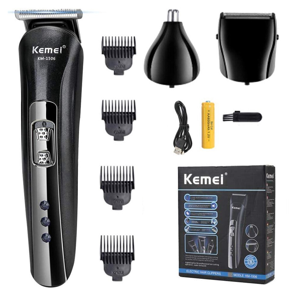 Electric Hair Clippers Men Professional Beard Shaver Hair Trimmer Set