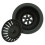 Kitchen Sink Basket Strainer Waste Matt Black 1