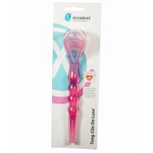 Miradent Tongue Cleaner Pink Luxury Tongue Cleaner