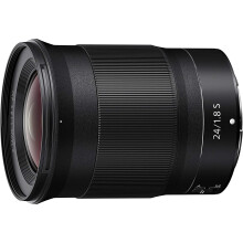 NIKON NIKKOR Z 24mm f/1.8 S Wide Angle Fast Prime Lens for Nikon Z Mirrorless Cameras