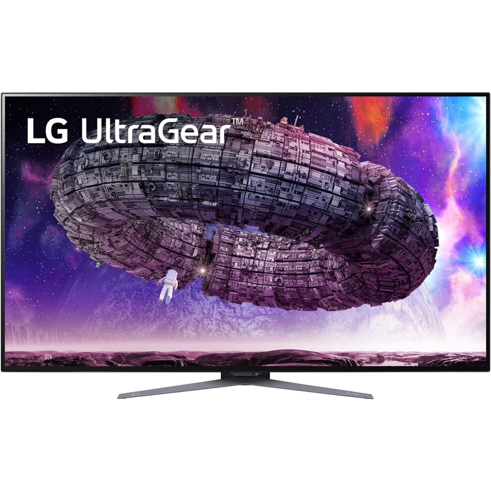 LG 48GQ900-B 48â Ultragear UHD OLED Gaming Monitor with Anti-Glare, 1.5M : 1 Contrast Ratio & DCI-P3 99% (Typ.) with HDR 10.1ms (GtG) 120Hz ..