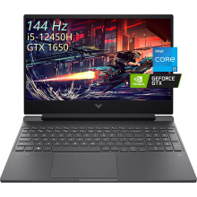 2022 HP Victus Gaming Laptop, 15.6-Inch 144Hz FHD Display, 12th Gen Core i5-12450H(Beat R7 5800H), 16GB 3200 RAM, 1TB PCIe SSD, NVIDIA .. - Refurbished