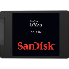 SanDisk Ultra 3D NAND 500GB Internal SSD - SATA III 6 Gb/s, 2.5 Inch /7 mm, Up to 560 MB/s - SDSSDH3-500G-G26
