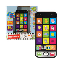 The Magic Toy Shop Baby Smart Phone: 8-Mode Learning Toy with Lights, Sounds & Melodies for Toddlers (12m+) Learn Numbers, Colors & Animals