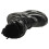 New Rock (43) New Rock Unisex Patent Spring Neptuno Plattformstiefel Schwarz 5