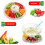 6 IN 1 Modern Design Multi Functional Cake Stand & Dome Plastic Cover Salad Bowl 3