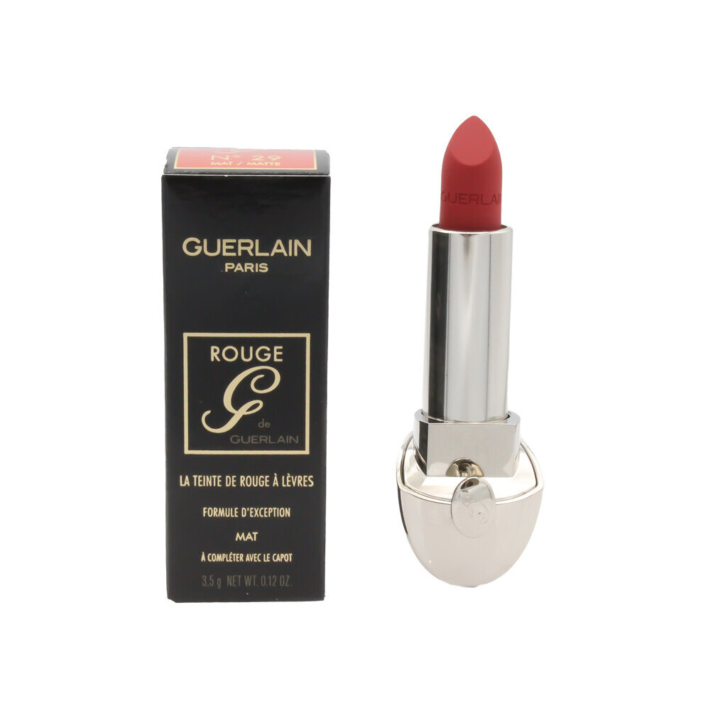 Guerlain Rouge G Red Lipstick Shade No 29 Matte