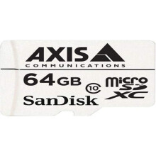 Axis 5801-951 Surveillance Flash Memory Card 64 GB MicroSDXC, White