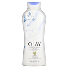 Olay, Gel Douche Hydratant Exfoliant, Sels Marins, 22 fl oz (650 ml)