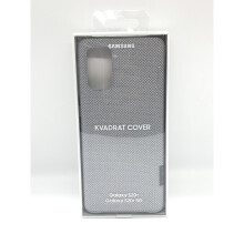 Original Samsung Kvadrat Back Cover For Galaxy S20+/S20+ 5G Case Grey