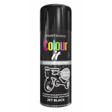 (Jet Black Gloss 400ml) Aerosol Auto Car Primer Matt Gloss Paint 400ml