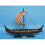 Viking Drakkar 14 in. Decorative Tall Model Ship 1