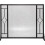 Diamond Design Panel Screen, Black 1