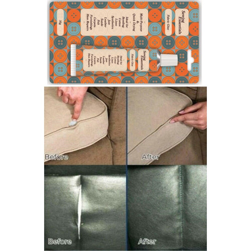 Extra Strong Fabric Glue Bonds Sew Quickly Hemming & patching 50g 2