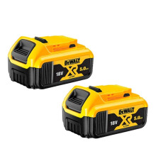 2 X DeWalt DCB184 18V 5.0Ah Li-ion XR LED Charge Indicator Batteries