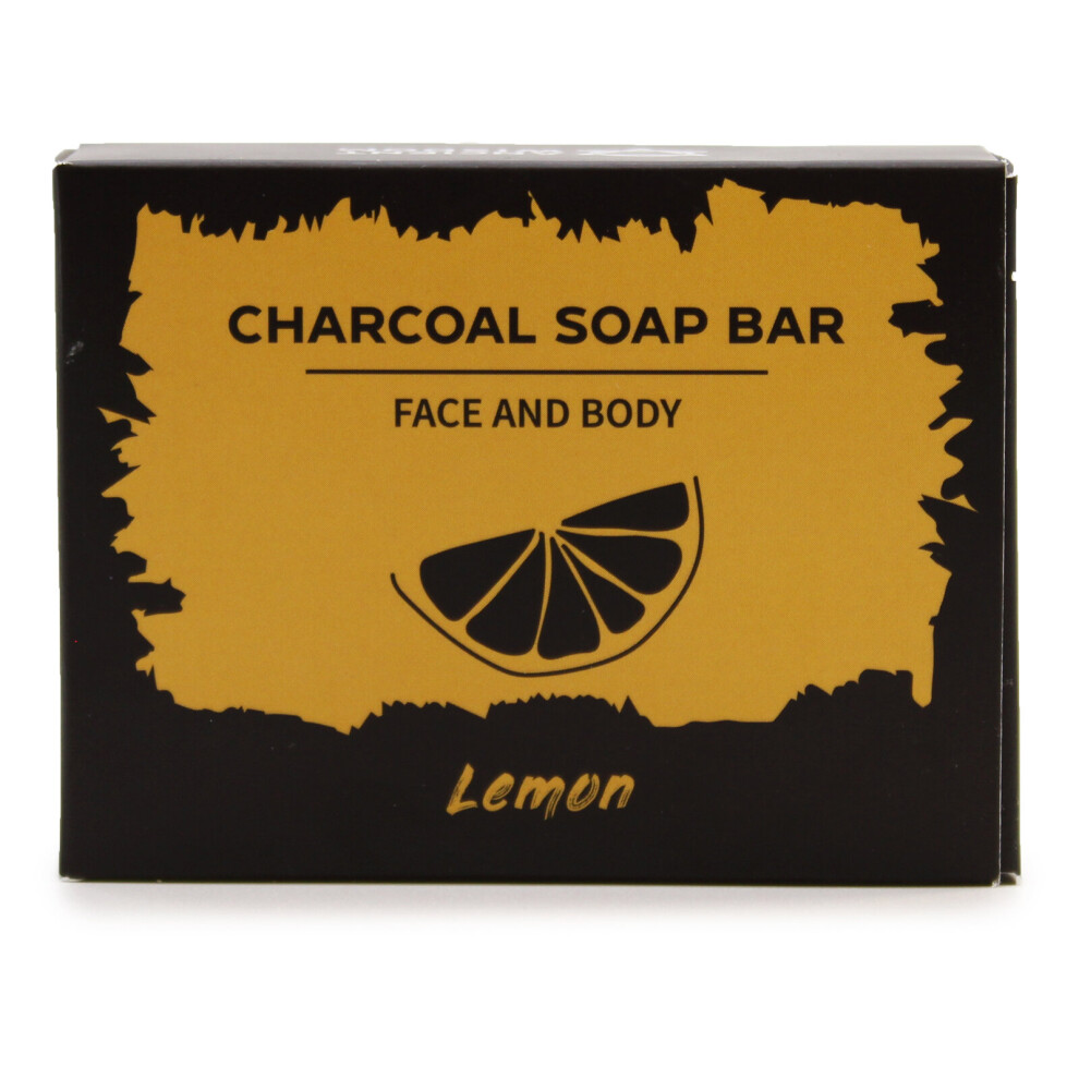 Ancient Wisdom Charcoal Soap 85G - Lemon