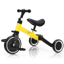 3-In-1 Toddler Bike Convertible Kids Tricycle 3-Wheel Baby Trike