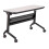 Flip-N-Go Rectangular Training Table - Black & Folkstone - 29 x 48 x 18 in. 1