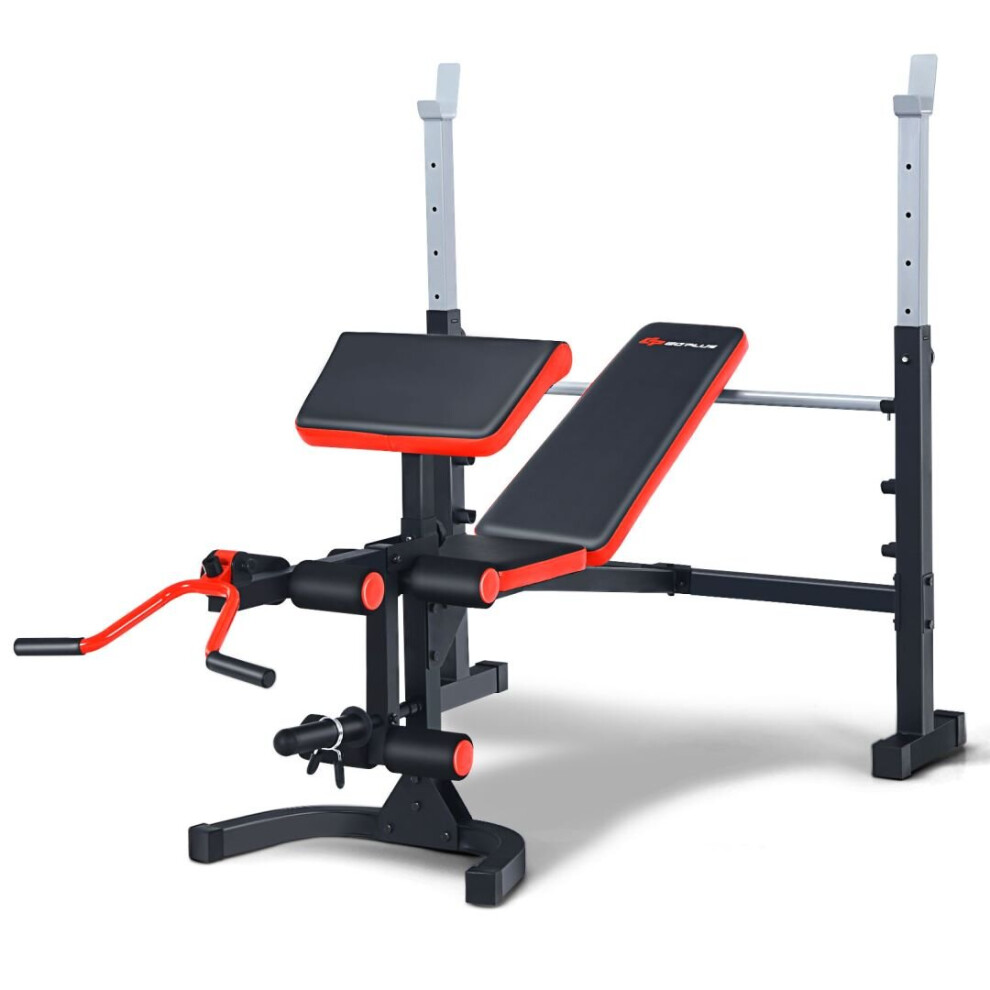 Adjustable Olympic Weight Bench Multi-function Weight Bench Set 