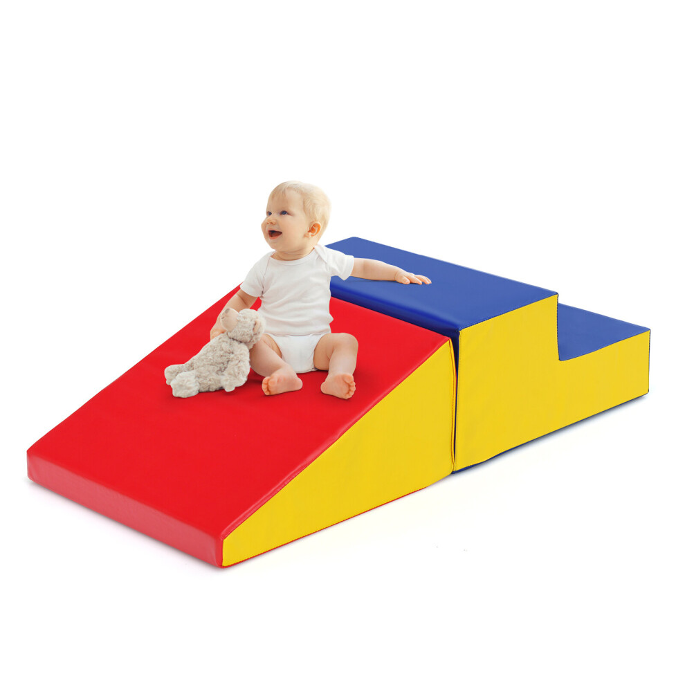 Crawl Activity Play Set Soft Foam Toddler Stairs Ramp Climber Gym Toy