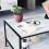 Vida Designs (Grey) Brooklyn Industrial 2 Tier Open Shelf Coffee Table 3