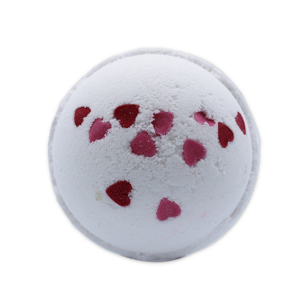 Ancient Wisdom Love Hearts Bath Bomb - Wild Flowers