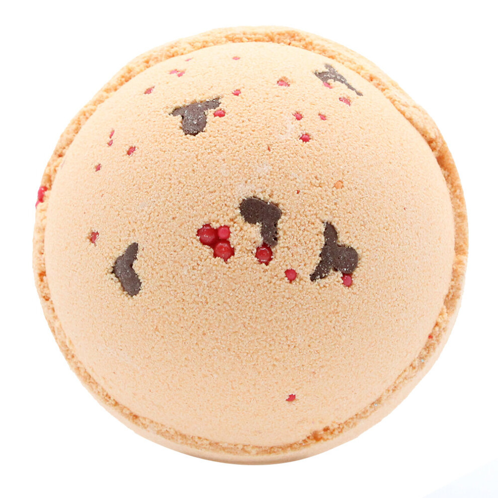 Ancient Wisdom Red Reindeer And Nose Bath Bomb - Toffee & Caramel
