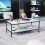Vida Designs (Grey) Brooklyn Industrial 2 Tier Open Shelf Coffee Table 1