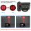 Digital Smart Alarm Clock Desktop Clock LED Projector Time Clock USB 8