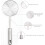 (7.2) Strainer Skimmer Ladle Stainless Steel Wire Spoon 2