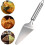Stainless Steel Cake & Pizza Knife Peel Paddle Pie Slice Slicer Server 9