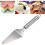 Stainless Steel Cake & Pizza Knife Peel Paddle Pie Slice Slicer Server 4