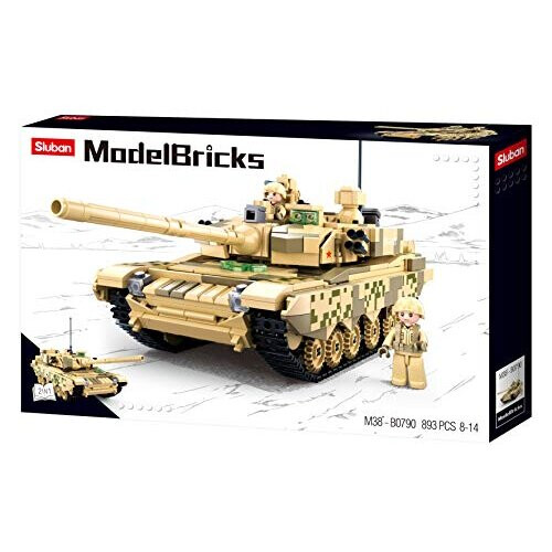 Sluban - MAIN Battle Tank - Construction Game 1