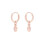 Ted Baker Ted Baker Harrye Tiny Heart Huggie Earring (Rose Gold Tone) 3
