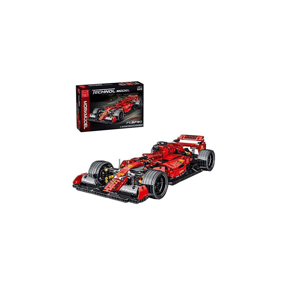 SEREIN Technic F1 Car Model 1100Pcs 1:14 Formula 1 Sports Car Racing Car Building Blocks Supercar Model Kits Vehicle Construction Toys, Compatible