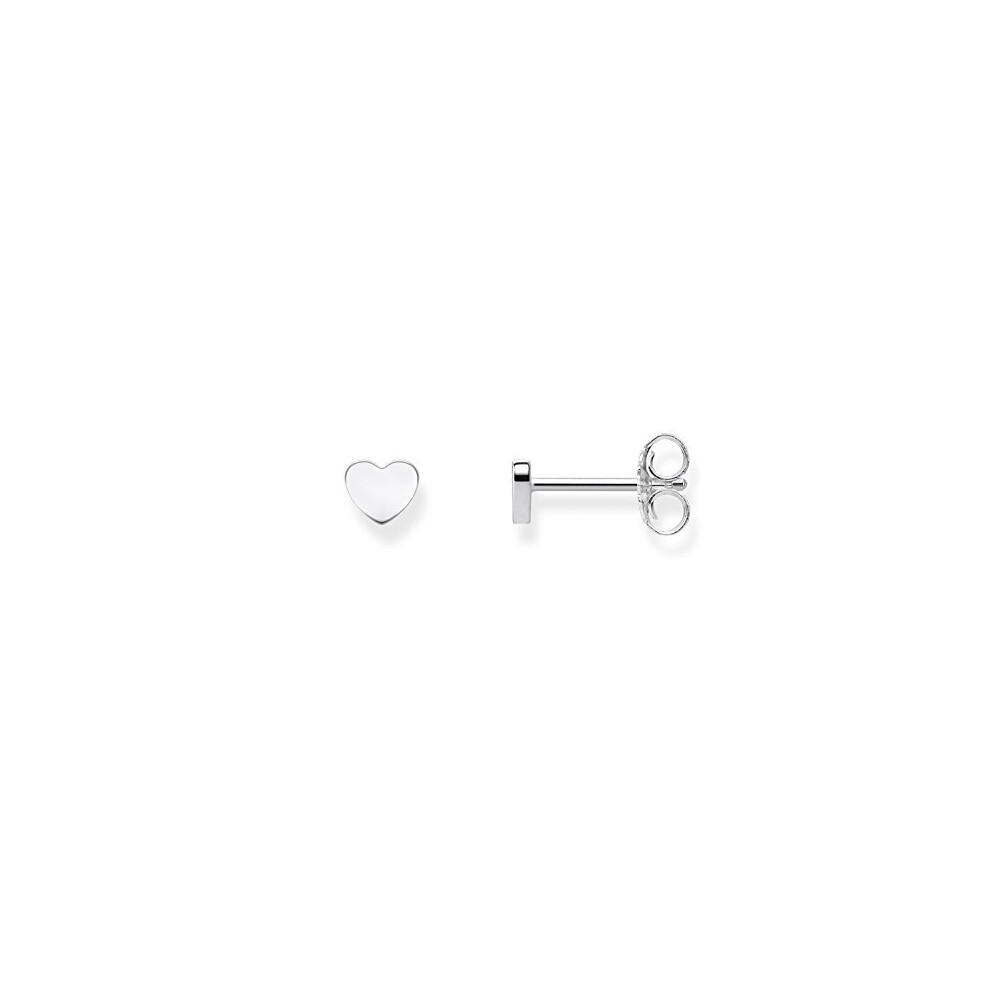Thomas Sabo Women Stud Earrings Heart 925 Sterling Silver H1970-001-12